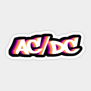 acdc Sticker